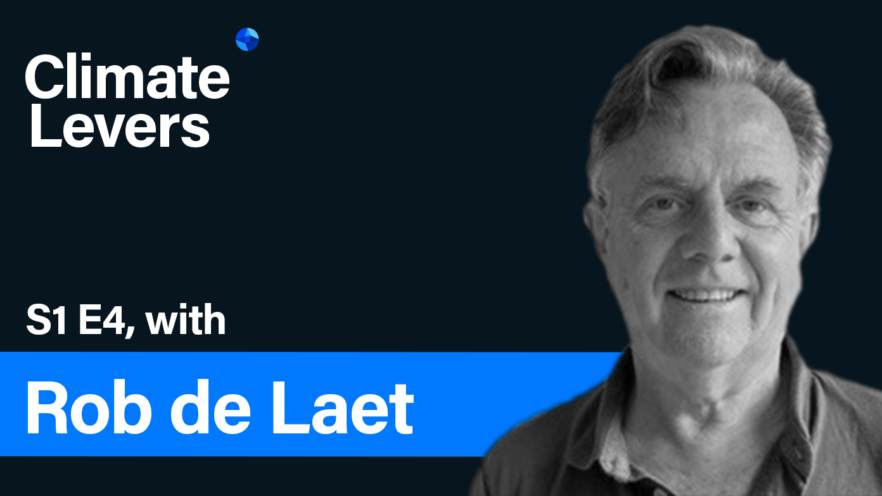 Blue Dot Project Climate Levers Podcast Rob de Laet